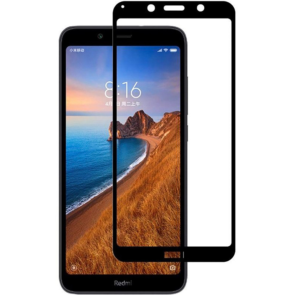 

Стекло 5D Xiaomi Redmi 7A Black