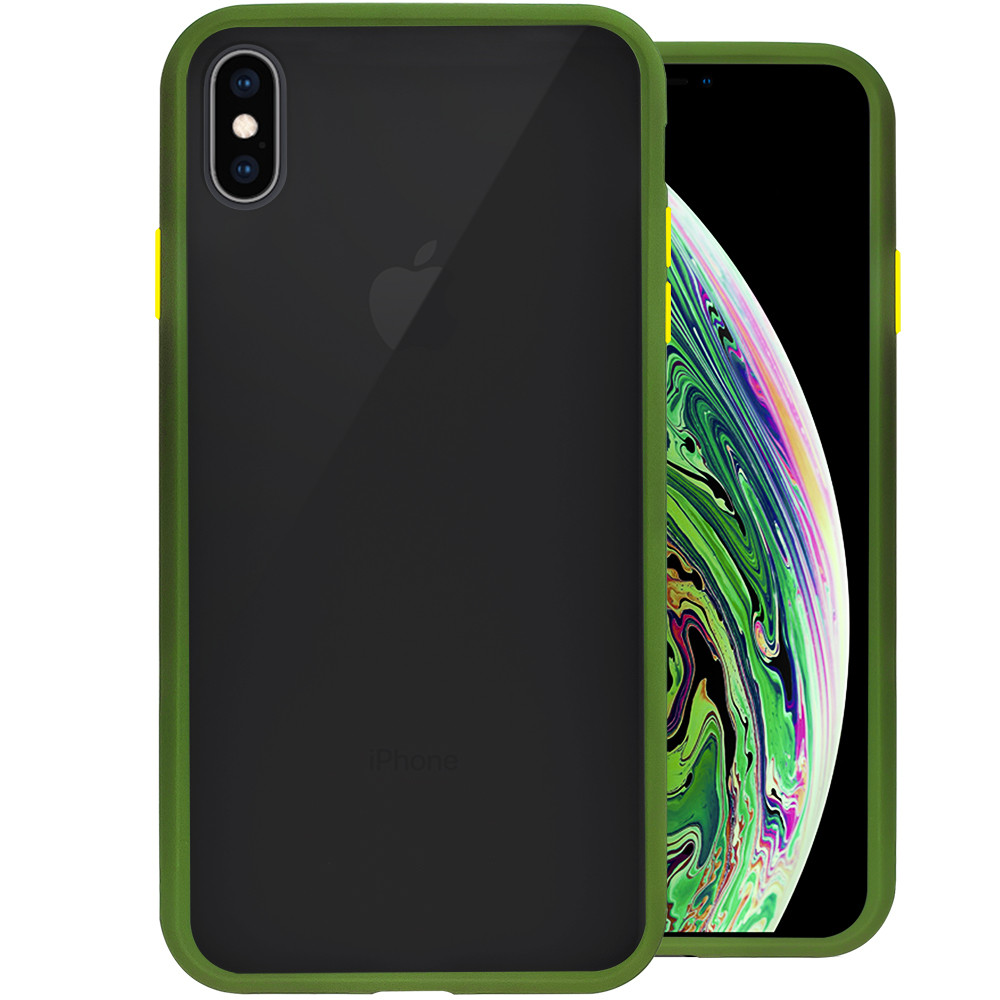 

Накладка Totu Gingle Series Apple iPhone XS Max (Зелёный)