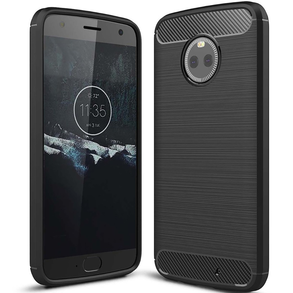 

Силикон Polished Carbon Motorola X4 (Чёрный)