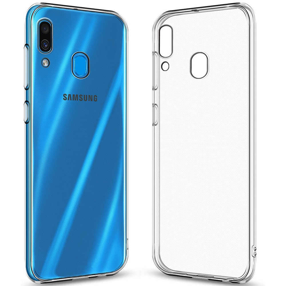 

Силиконовый чехол Virgin Case Samsung Galaxy A20 / A30 (2019) (прозрачный)