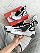 Кроссовки мужские Nike Air Zoom белые с черными вставками ((на стилі)), фото 5