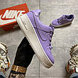 Кроссовки женские Nike Air Force 1 Low Violet White фиолетовые с белой подошвой ((на стилі)), фото 3