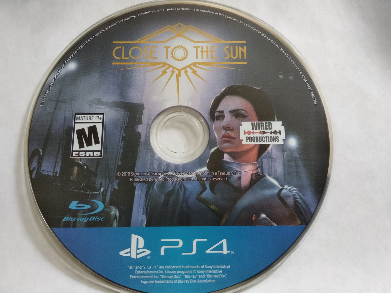 Диск с игрой Close to the Sun для PS4 на русском(SUB)