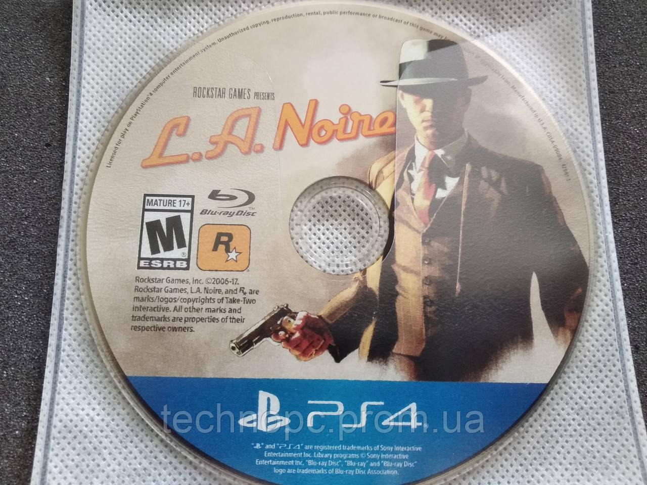 Диск с игрой L.A. Noire для PS4 игра для взрослых и детей