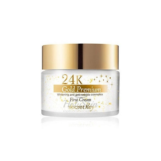 

Крем для лица Secret Key 24K Gold Premium First Cream 50 г (8809305994906)