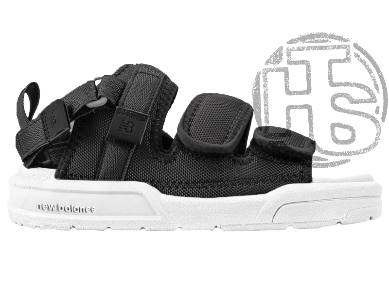 

Мужские сандалии New Balance Beach Couple Sports Sandals Black White 40, Черный