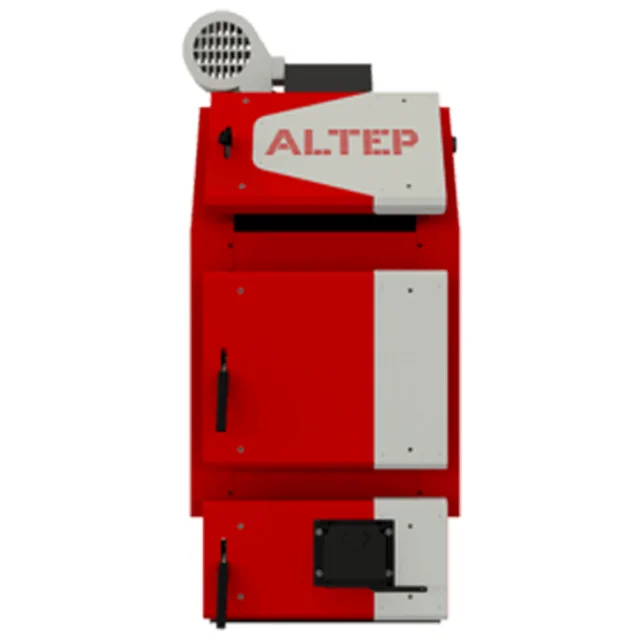 

Altep Trio Uni Plus 50 кВт (Альтеп) универсальный котел длительного горения на твердом топливе, Красный