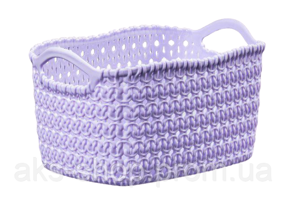 Корзина для хранения Knit Tuffex 3 л TP-4202 фиолетового