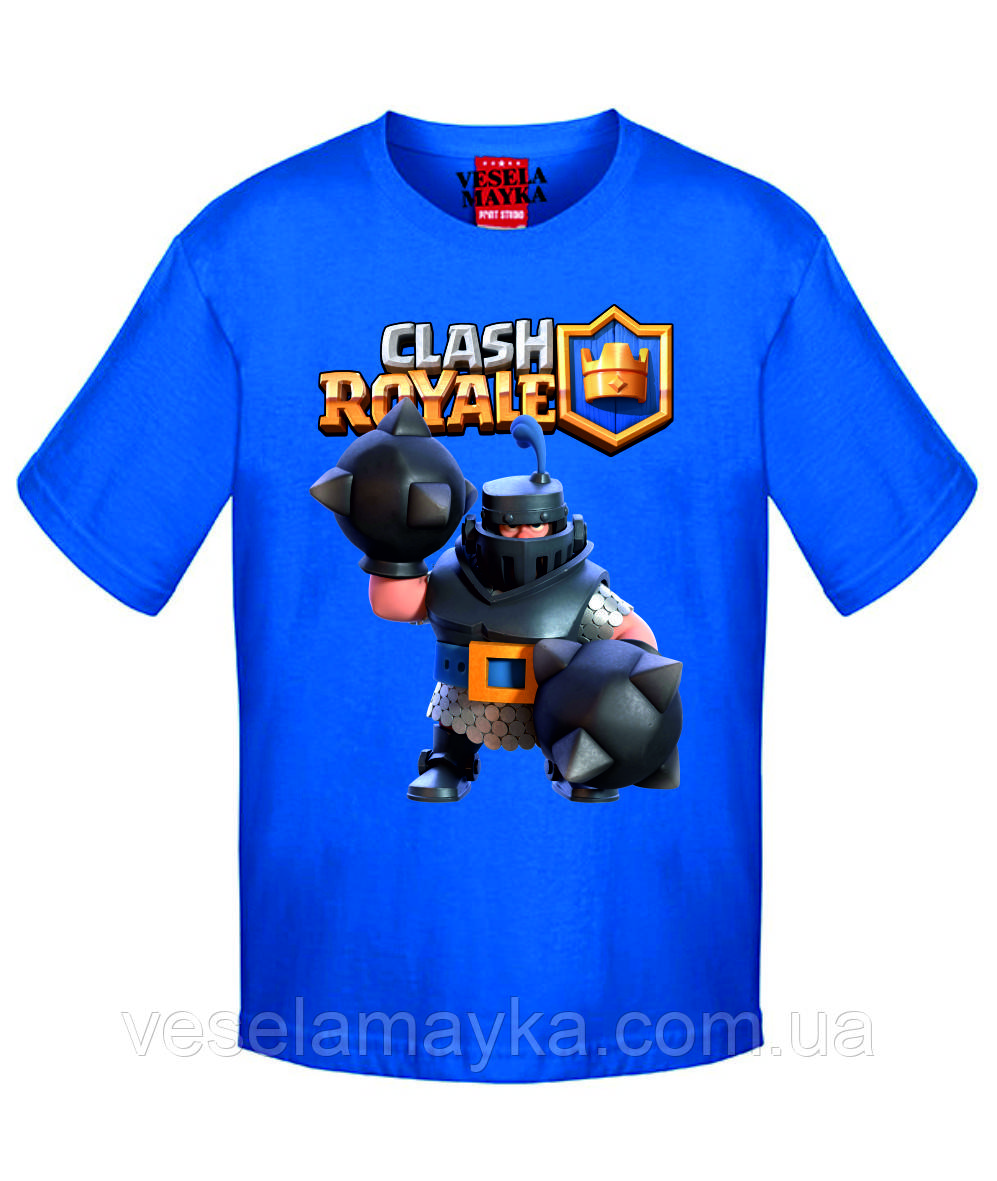 

Футболка "Clash royale 3" Синий, 5-6 лет (116см)