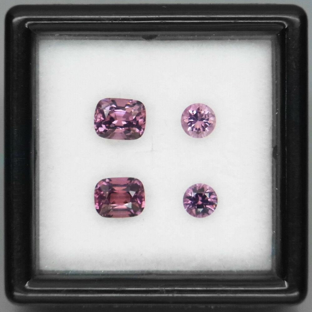 

Шпинель набор 4 шт /1.51 Ct 3.5x3.5-5x4mm