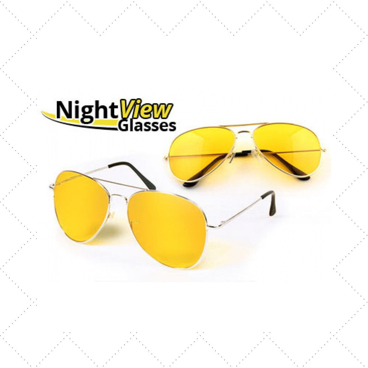 

Желтые очки для водителей ночного виденья Night View Glasses / Антибликовые очки для водителей! Акция