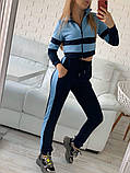 Спортивний костюм жіночий Колір - гірчиця, малина, блакитний Розмір - 42 ,44 ,46, 48, фото 3