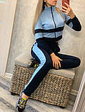 Спортивний костюм жіночий Колір - гірчиця, малина, блакитний Розмір - 42 ,44 ,46, 48, фото 9
