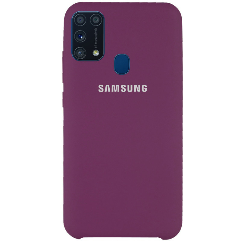 

Чехол Silicone Cover (AAA) для Samsung Galaxy M31, Фиолетовый / grape