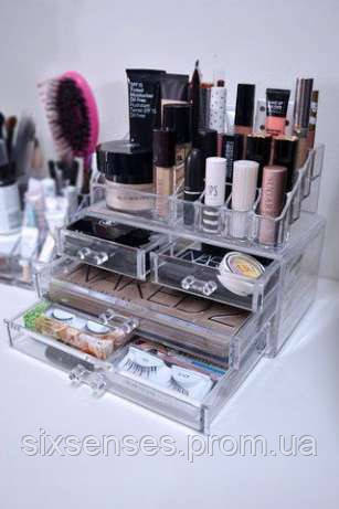 

Органайзер для косметики с ящиками, косметик бокс Cosmetic Organizer