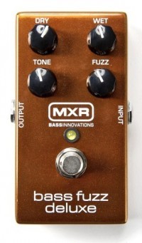 

Напольный аналоговый педаль эффектов для бас-гитар DUNLOP M84 MXR BASS FUZZ DELUXE