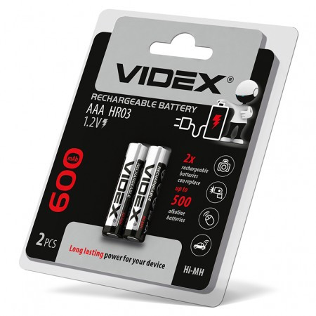 

Аккумулятор ААА Videx 600mAh