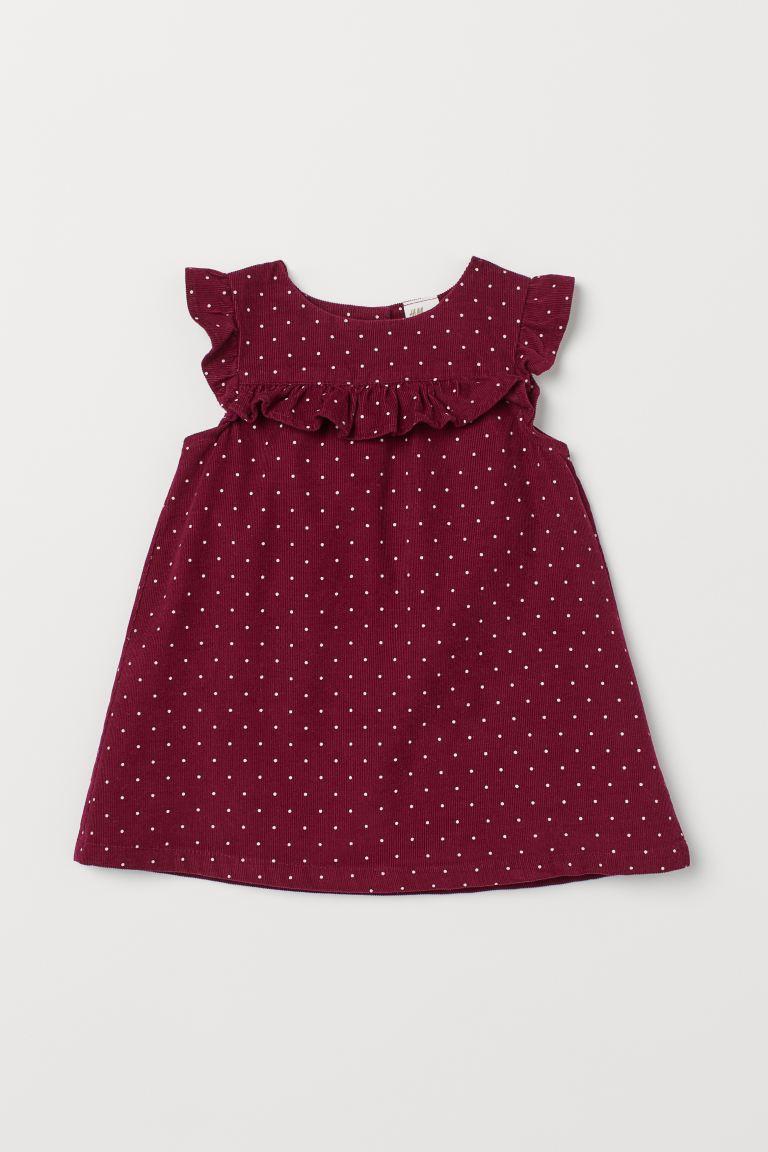 

Плаття H&M 0749515004 074 см (6-9 months) бордовий 60456, Бордовый