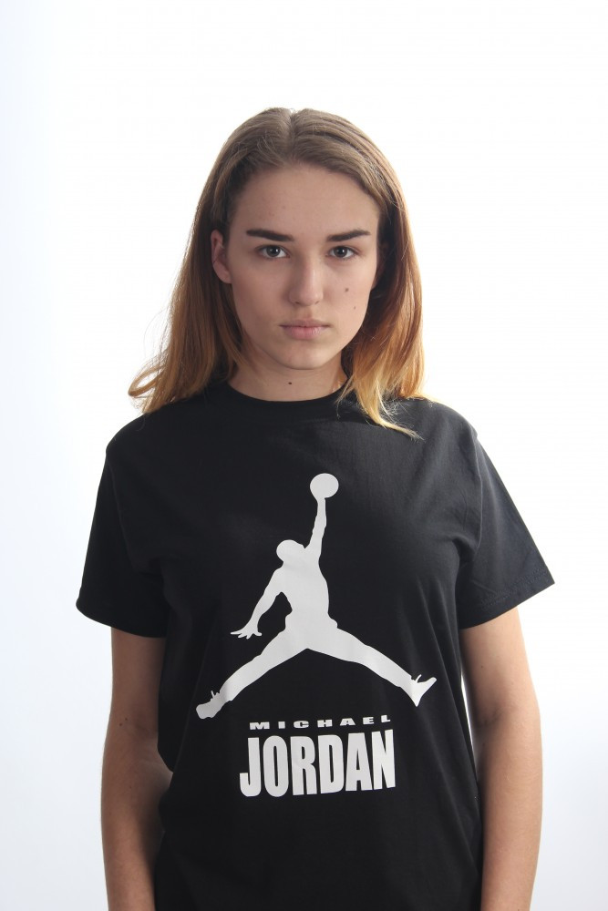 

Черная футболка Jordan, Черный