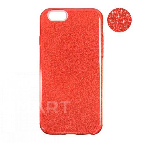 

Чехол силиконовый Remax Glitter iPhone 7 красный