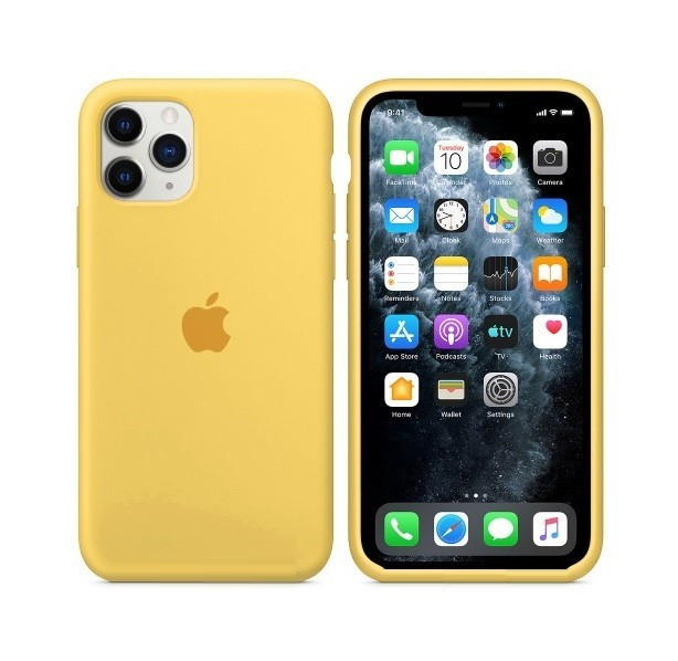 

Панель Apple Silicone Case для Apple iPhone 11 Pro Max Yellow