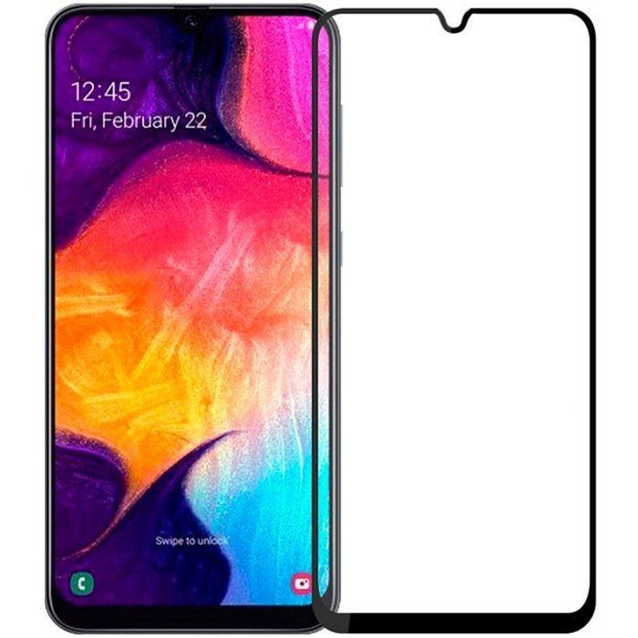 

9D защитное стекло Glass Full Glue Samsung M10S Черный