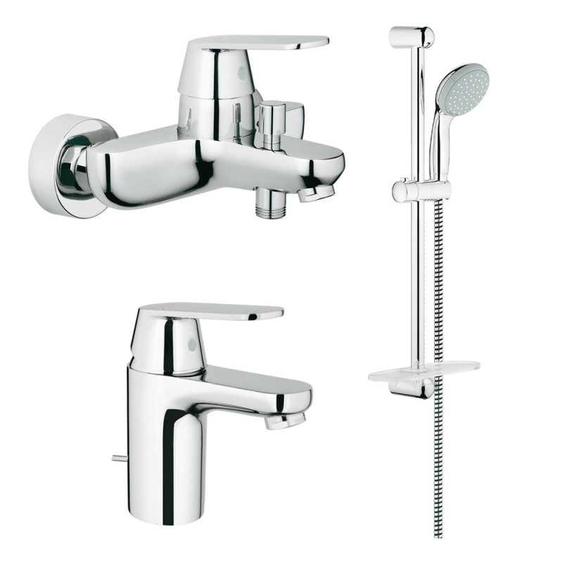 

Набор смесителей Grohe Eurosmart S-Size 126111S, Хром