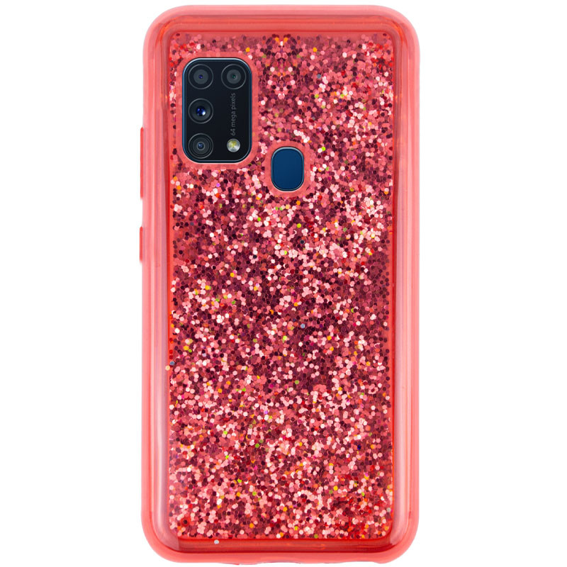 

TPU+PC чехол Sparkle (glitter) для Samsung Galaxy M31