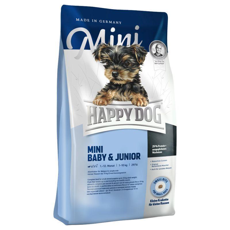 

Сухой корм для щенков и собак малых пород Happy Dog Supreme Mini Baby Junior Хэппи Дог Мини