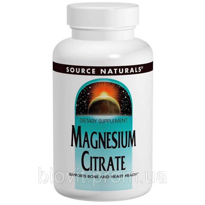 

Цитрат магния (Magnesium Citrate) 133 мг 180 капсул