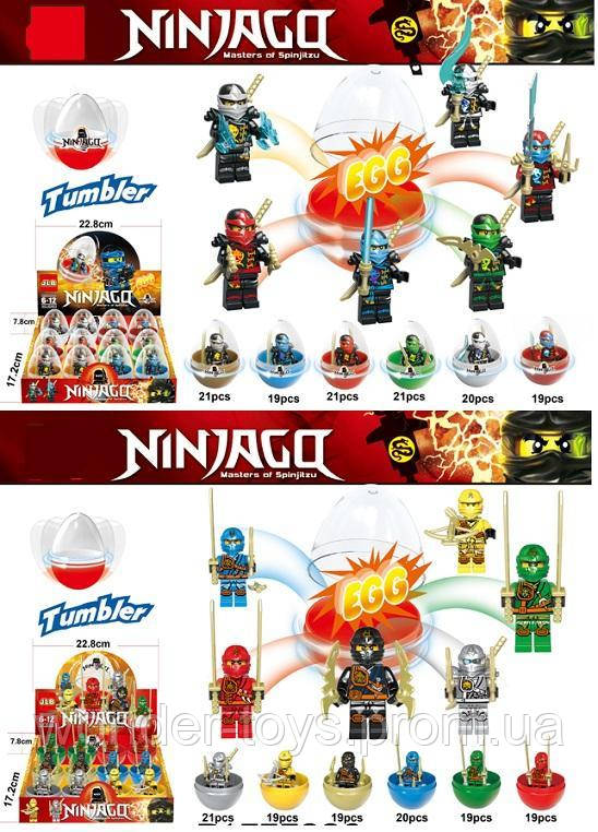 

Конструктор "Ninjago", ЦЕНА ЗА БОКС, 12шт микс, в боксе 17,5*23*8см