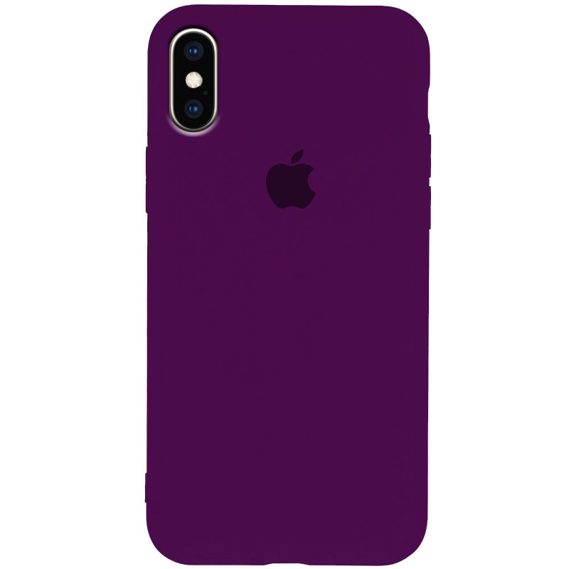 

Чехол Silicone Case Slim Full Protective для Apple iPhone X / XS (5.8")