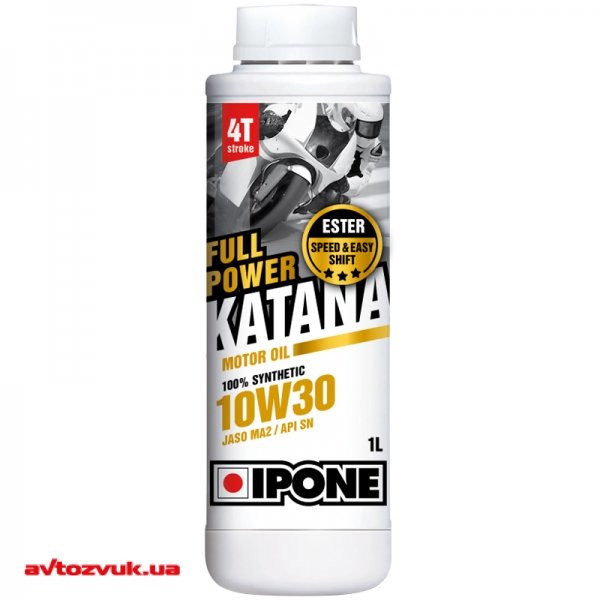 

Масло IPONE FULL POWER KATANA cинтетическое 10W-30, 1л