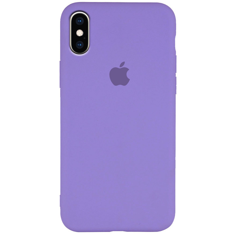 

Чехол Silicone Case Slim Full Protective для Apple iPhone XS Max (6.5"), Сиреневый / dasheen