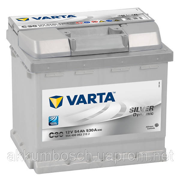 

Аккумулятор автомобильный Varta SILVER dynamic 54/Ah