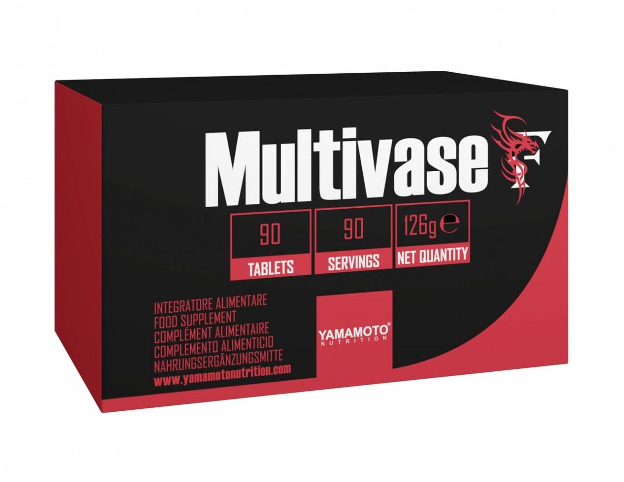 

Витаминно-минеральный комплекс Multivase- 90 Caplets Triple Layer - Yamamoto Nutrition