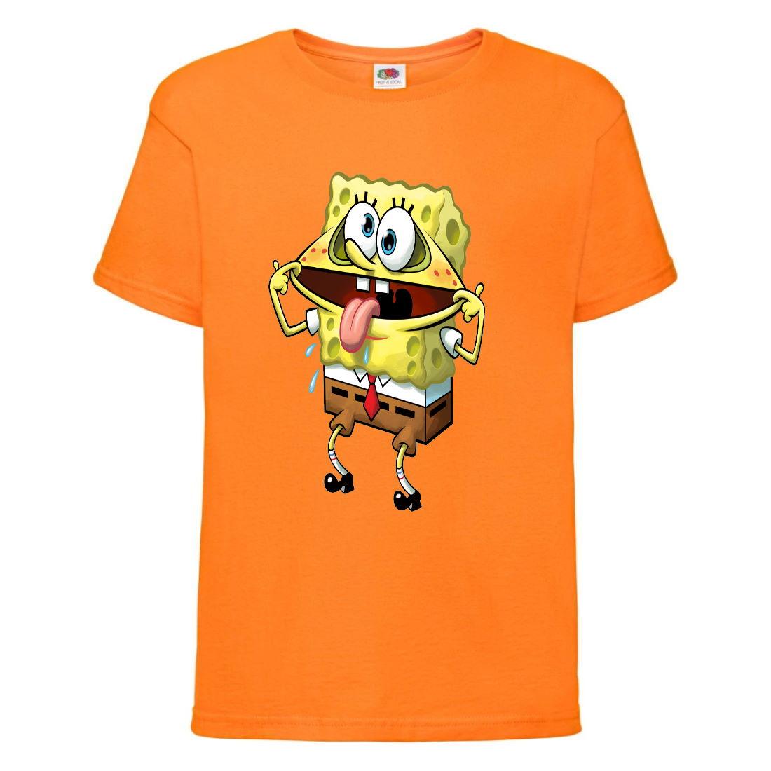 

Футболка детская Спанч Боб 6 (Sponge Bob) оранжевая