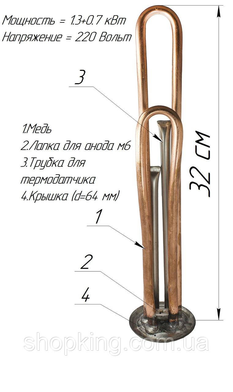 

ТЭН для бойлера №4