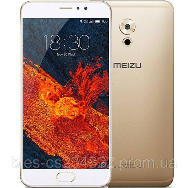 

Смартфон с металлическим корпусом и большим экраном на 2 sim Meizu Pro 6 Plus M686H 4/64Gb gold