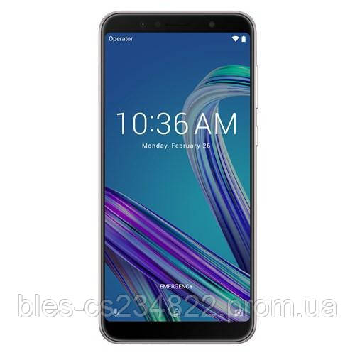 

Смартфо асус черный с батареей большой емкости на 2 симки Asus ZenFone Max Pro M1 ZB602KL 3/32Gb silver