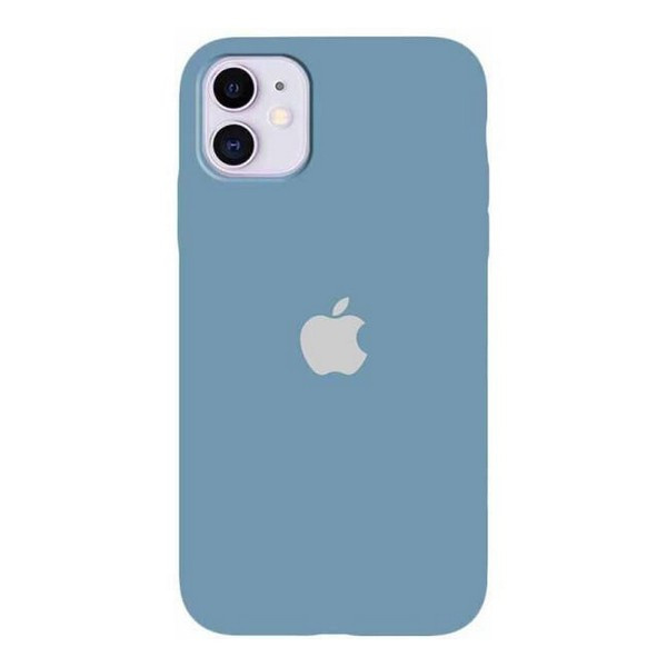 

Накладка для iPhone 11 TOTO Silicone Full Protection Case Blue