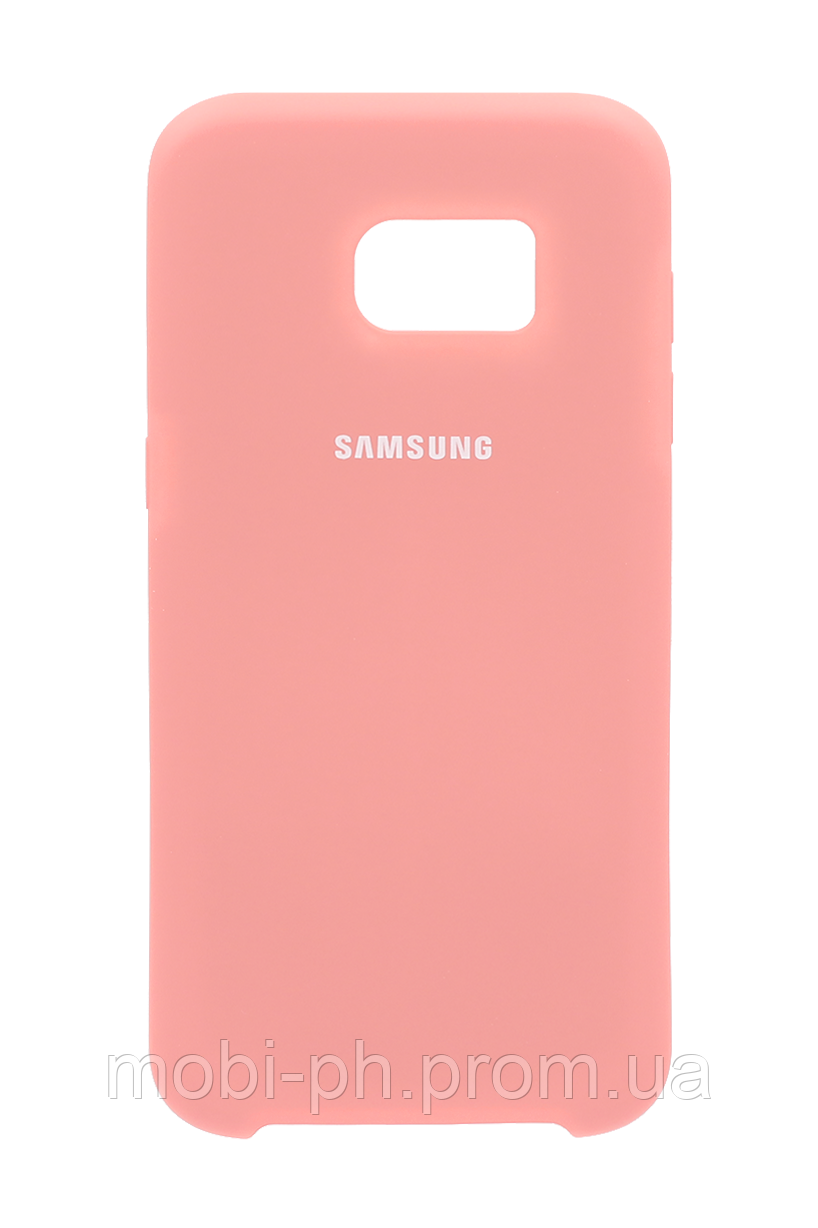 

Чохол Silicone Cover для Samsung Galaxy S6 Edge Pink, Розовый