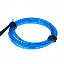 Гнучкий блакитний неон светопровод EL неонове підсвічування салону авто 5м