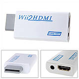Wii - HDMI адаптер, конвертер видео + аудио, 1080P, фото 4