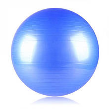 Фітбол, м'яч для фітнесу (d=65см), блакитний