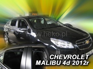 

Дефлекторы окон (ветровики) CHEVROLET MALIBU 4D 2012->(HEKO)
