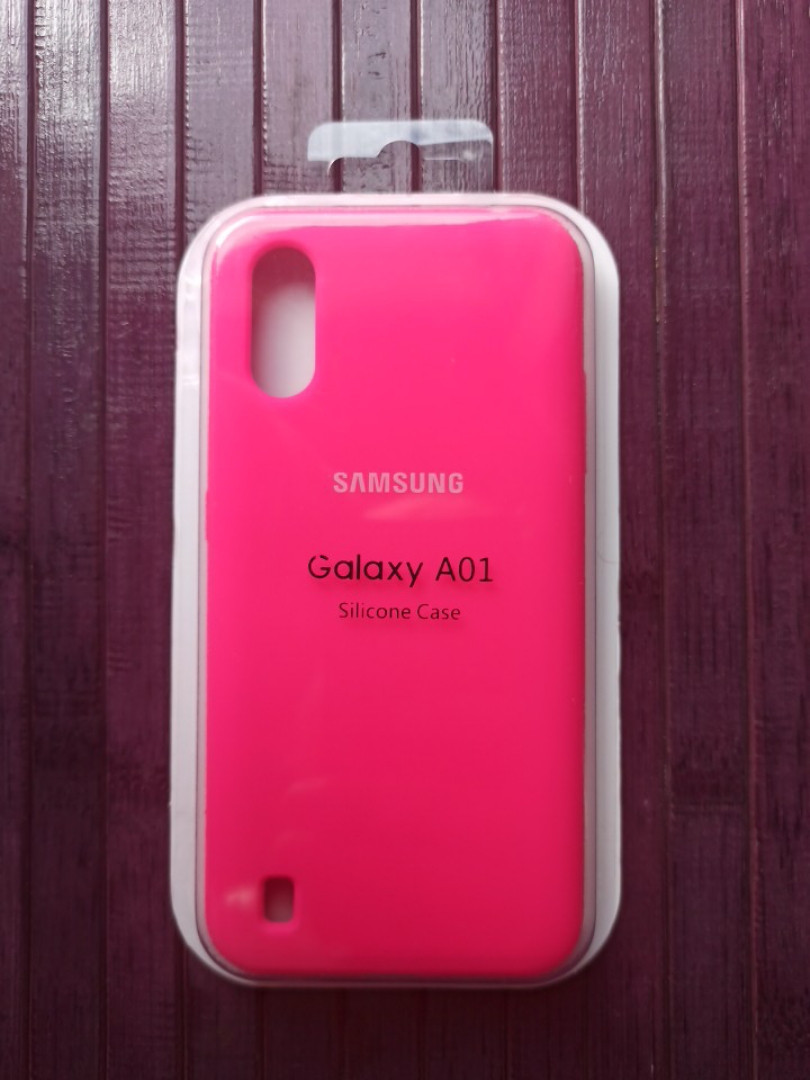 

Чехол Silicone Case для Samsung A01