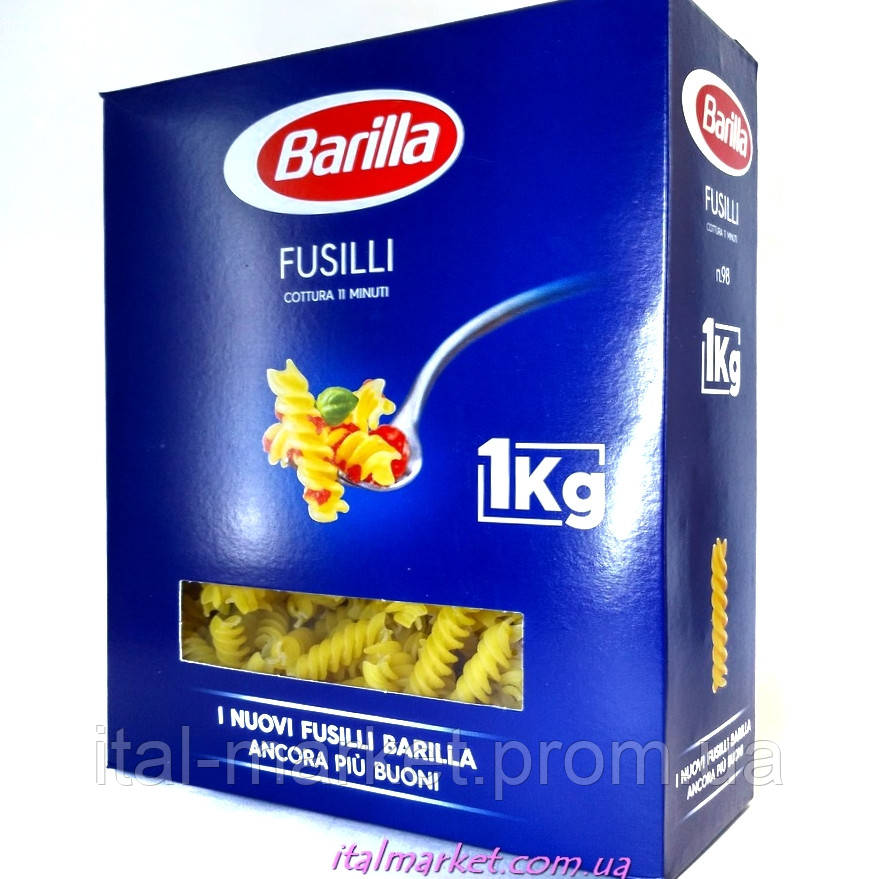Паста Barilla Fusilli Барилла Cпиральки №98 1 кгНет в наличии
