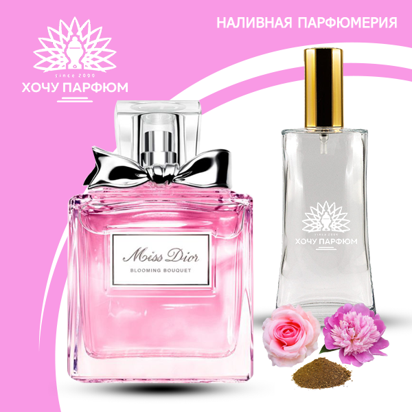 

Женские духи Miss Dior Blooming Bouquet, Dior (Мисс Диор Блумин Букет) Наливная Парфюмерия