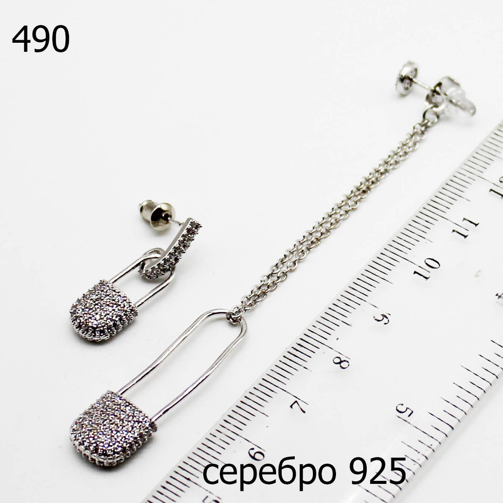 

Серьги серебро 925